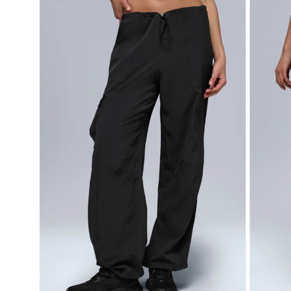 Alo Yoga Low Rise Megastar Cargo Pant Black Size M